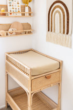 Load image into Gallery viewer, Kiin Heather Bamboo Cotton Bassinet / Change Pad Fitted Sheet