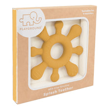 Load image into Gallery viewer, Mustard Silicone Splash Teether