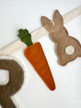 Load image into Gallery viewer, 'Happy Easter' Letter Bunting - Olive/Neutral
