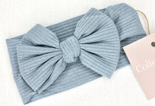 Load image into Gallery viewer, Bella Glitter Ribbed Newborn / Baby Headband