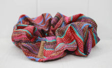 Load image into Gallery viewer, Medium Indigenous Rayon Scrunchie