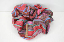 Load image into Gallery viewer, Medium Indigenous Rayon Scrunchie