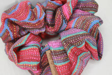Load image into Gallery viewer, Medium Indigenous Rayon Scrunchie