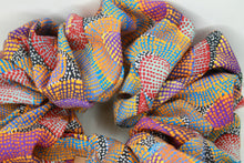 Load image into Gallery viewer, Large Indigenous Rayon Scrunchie