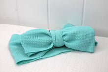 Load image into Gallery viewer, Aqua Cindy Baby Headband