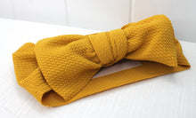 Load image into Gallery viewer, Mustard Cindy Baby Headband