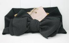 Load image into Gallery viewer, Black Cindy Baby Headband
