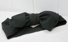 Load image into Gallery viewer, Black Cindy Baby Headband