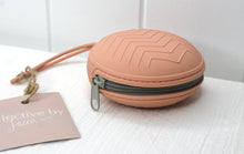 Load image into Gallery viewer, Apricot Zipper Silicone Dummy Holder