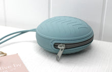 Load image into Gallery viewer, Dusty Blue Zipper Silicone Dummy Holder