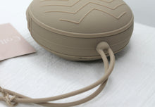 Load image into Gallery viewer, Taupe Zipper Silicone Dummy Holder