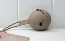 Load image into Gallery viewer, Taupe Round Silicone Dummy Holder