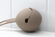 Load image into Gallery viewer, Taupe Round Silicone Dummy Holder