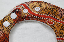 Load image into Gallery viewer, Goanna Dreaming Bib