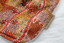 Load image into Gallery viewer, Goanna Dreaming Headband &amp; Bib Set