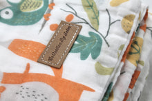 Load image into Gallery viewer, Forrest Double Sided Bamboo &amp; Cotton Blanket
