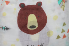 Load image into Gallery viewer, Fox &amp; Bear Bamboo &amp; Cotton Swaddle