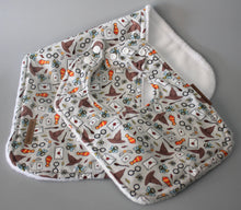 Load image into Gallery viewer, Harlow Bib &amp; Burp Cloth Gift Box