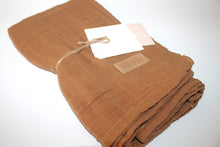 Load image into Gallery viewer, Charlie Coffee Cotton Swaddle