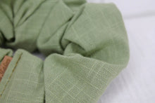 Load image into Gallery viewer, Large Sweet Pea Linen Scrunchie