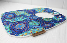 Load image into Gallery viewer, Water Dreaming Warlu Blue Bib