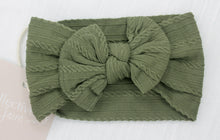 Load image into Gallery viewer, Olive Cable Baby Headband