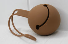 Load image into Gallery viewer, Chocolate Round Silicone Dummy Holder