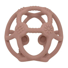 Load image into Gallery viewer, Silicone Teething Ball - Rose