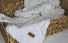 Load image into Gallery viewer, Angel Handknitted Baby Blanket