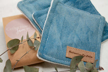 Load image into Gallery viewer, Denim Reusable Wipes Set