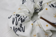 Load image into Gallery viewer, Small Happy New Year Scrunchie