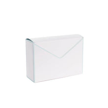 Load image into Gallery viewer, Envelope Box White &amp; Baby Blue