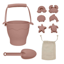 Load image into Gallery viewer, Silicone Bucket &amp; Spade Set - Rose